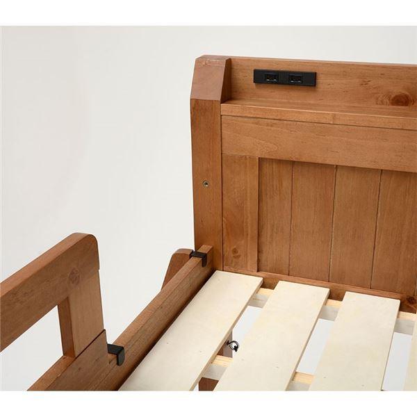 激安の ロフトベッド 寝具 ライトブラウン 幅106 奥行210 高さ159cm 木製 ベッドルーム 寝室 組立品 100 本物保証 Uni Labs Com