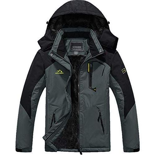 楽天ランキング1位 Tacvasen ウィンドシェルジャケット メンズ 防寒着 防水防風 フリース アノラック アウトドア 防寒ジャケット スキー 春秋用 灰黒 楽天市場 Zoetalentsolutions Com