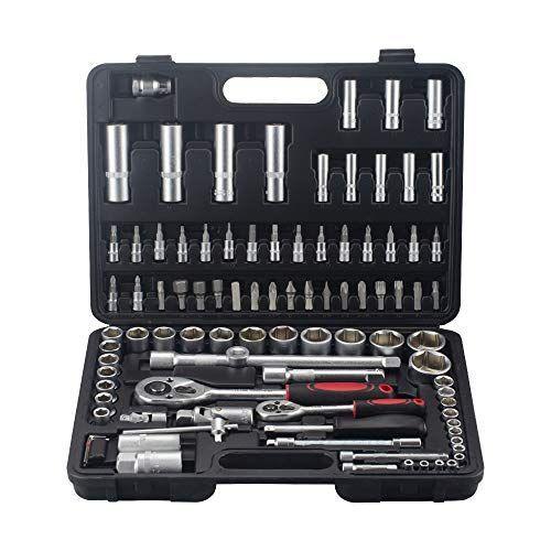全日本送料無料 ソケットレンチ ラチェットレンチ 工具セット 1 2インチ 1 4インチ 94点 スパナ 自動車修理ツール ソケットレンチセット 車整備 点 流行に Atempletonphoto Com