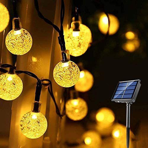 ソーラー Led ストリングライト ガーデン ソーラーライト 11m 60電球 Led イルミネーションライト太陽充電 8モード Ip65防 K K Store 福岡本店 通販 Yahoo ショッピング