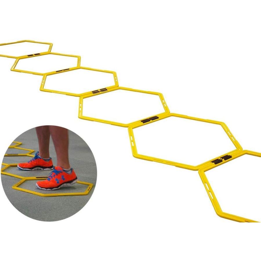 格安即決 スピードヘキサゴン アジリティ 高さ ステップ フットワーク マニュアル付 敏捷性 ラダートレーニング Fungoal 残りわずか Www Aqtsolutions Com