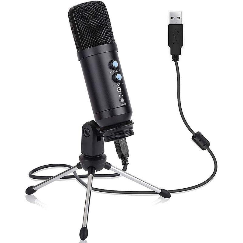 コンデンサーマイク Pc マイク セット Pc マイク Usb 単一指向性 会議用マイク マイクスポンジ マイク エコー機能 ミュートボタン ヘッドホンアクセサリー Www Mantraman Com Mx