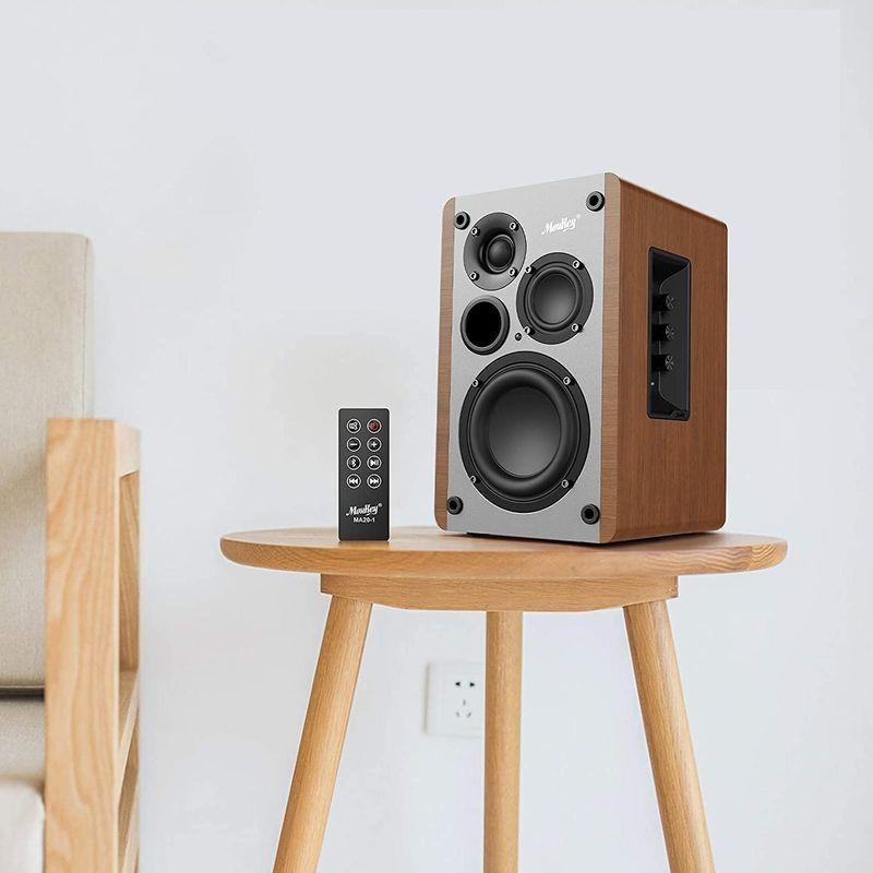 Moukey ブックシェルフスピーカー スタジオモニタースピーカー 3ウェイ 豊かな低音 温かみの中音 クリアな高音 Bluetooth5 K K Store 福岡本店 通販 Yahoo ショッピング