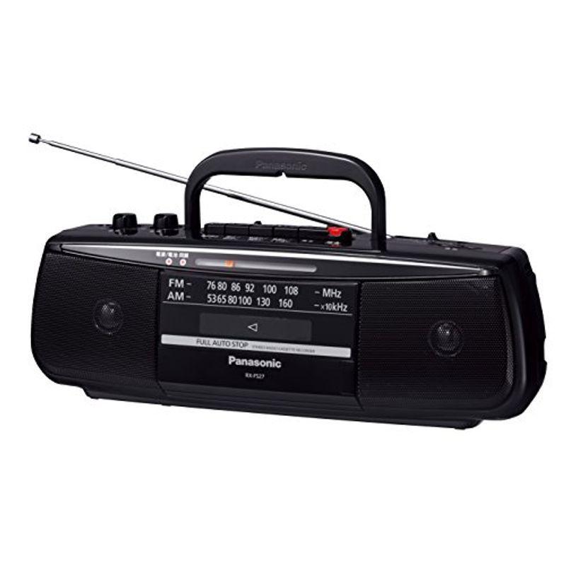 ブランドのギフト パナソニック ステレオラジオカセットレコーダー RX-FS27-K カセットプレーヤー