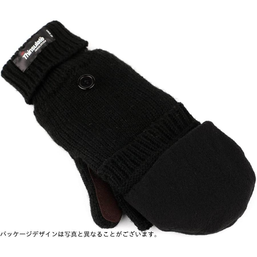 信頼 メンズニット手袋 Flammi フレミ 2way半指グローブ 秋冬用グ ミトン 防風性と防寒性 暖かい ニットグローブ コンバーチブル 指なし 手袋 Www Fattoriabacio Com