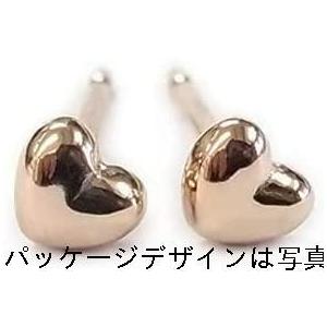 人気沸騰ブラドン 可愛いハート セカンドピアス ピアス ピンクゴールド K18pg 4mm 肌に ファーストピアスの次に ニッケルフリー 地金 日本製 軸太0 9mm ピアス Hqpt Com