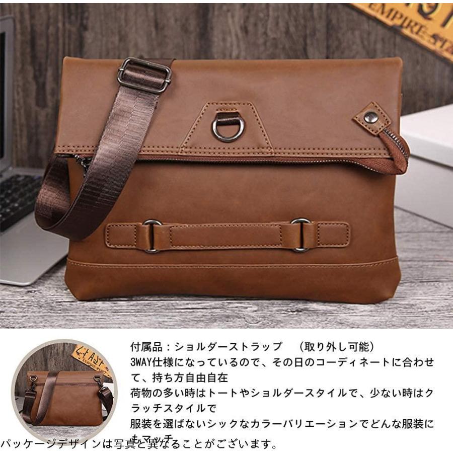 卸売 結婚式 肩掛け クラッチ ショルダー バッグ メンズ 二つ折り バッグ セカンド 革 2way Whatna 皮 ビジネ 手持ちバッグ レザー ショルダーバッグ qhema Com