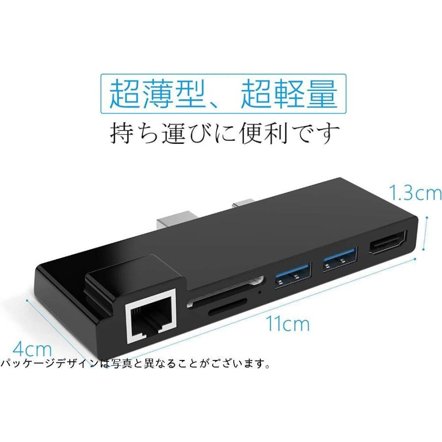 最新型 Microsoft Surface Pro 4 Pro 5 Pro 6 用usb 3 0 ハブ 6in1ドッキングステーション 4k Hd Gys K K Store 福岡本店 通販 Yahoo ショッピング