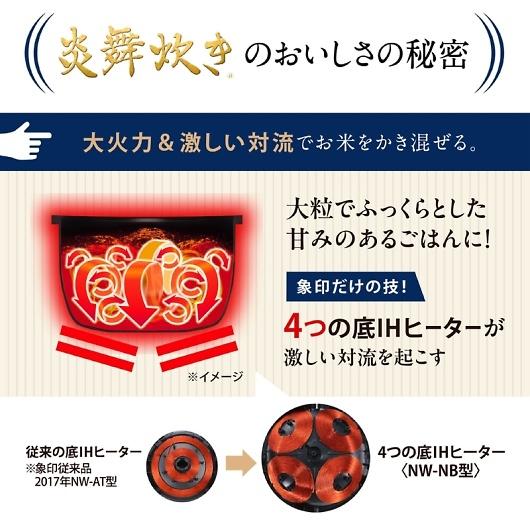 圧力IH炊飯ジャー 炎舞炊き NW-NB10-BZ : 通信販売 ダブルネット