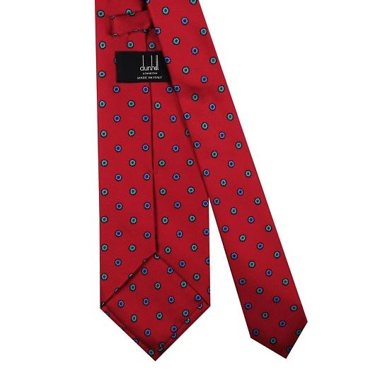 DUNHILL ダンヒル ネクタイ レッド DU22RPTP1CR620R ダンヒル ネクタイ レッド in Italy