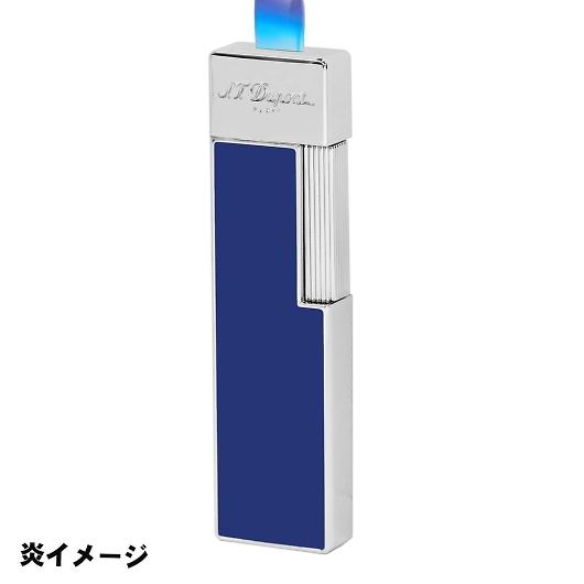 DUPONT デュポン TWIGGY ツイッギー ブラックラッカー/ブルーラッカー トーチフレーム ブルー 30005_4