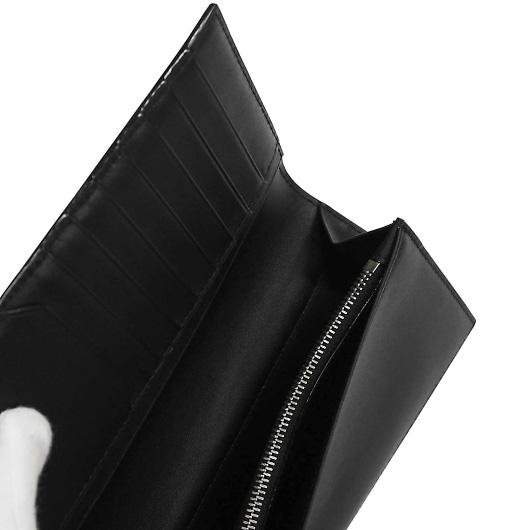 BALLY バリー 長財布 ファスナー小銭入れ有 ブラック/パラディオ
