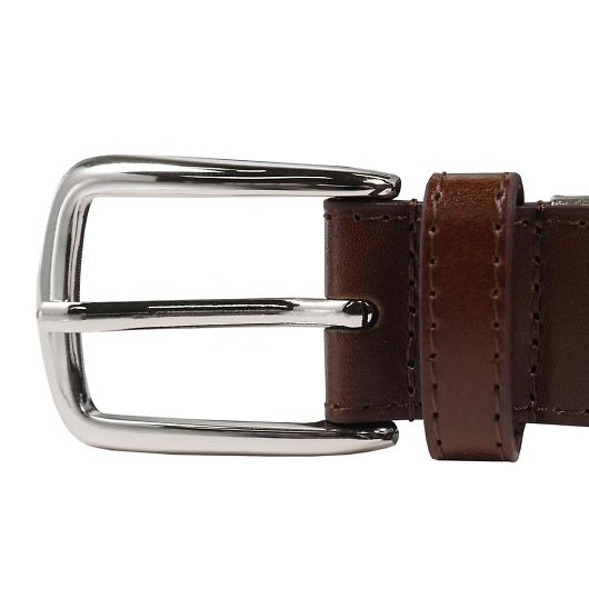 U.S. POLO ASSN.（ユーエスポロアッスン） ピン式 レザーベルト ダーク