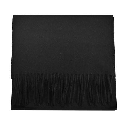 JOHNSTONS ジョンストンズ 2023AW カシミヤ マフラー Black ブラック