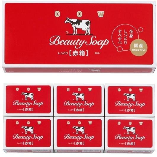 牛乳石鹸カウブランド赤箱6入 : 通信販売 ダブルネット ヤフー店