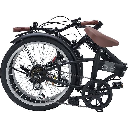 MY PALLAS MF202 20インチ 6段変速　折り畳み自転車 MYPALLAS My Pallas マイパラス MF-202-BK 20インチ 6段変速 折畳