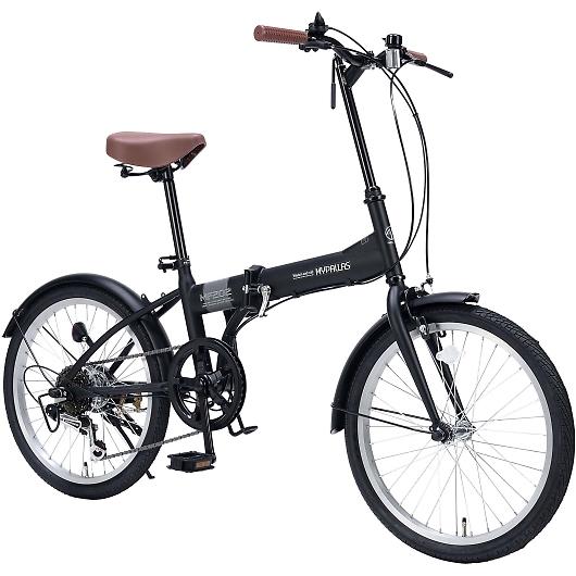 MYPALLAS My Pallas マイパラス MF-202-BK 20インチ 6段変速 折畳