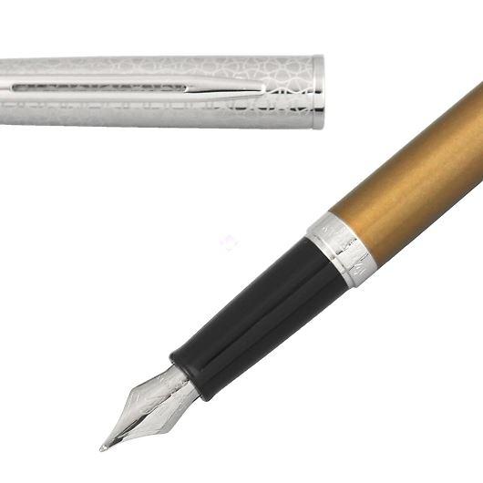 WATERMAN ウォーターマン メトロポリタン プライベートコレクション ブロンズサテンCT 万年筆（ペン先:F） 1971691ASの画像