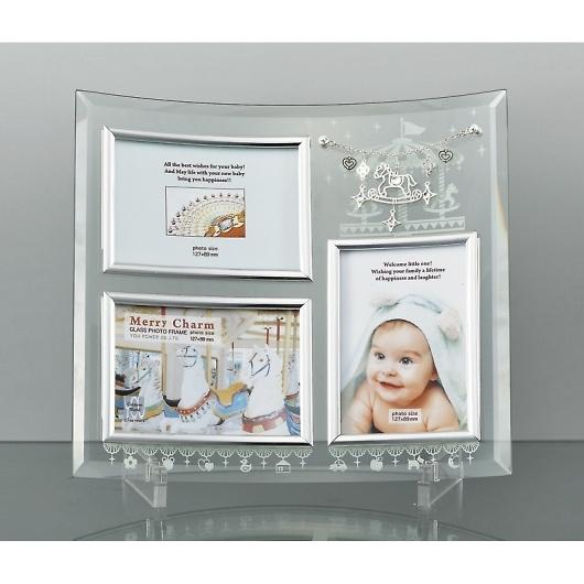 メリーチャームガラスフォトフレーム3w Gf 79la066i6 通信販売 ダブルネット ヤフー店 通販 Yahoo ショッピング