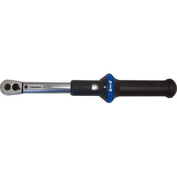 【最終価格】シグネットトルクレンチ　差込3/4(19)大トルク対応 SIGNET シグネット 1/4DR トルクレンチ 5-25NM #71008 全長290mm
