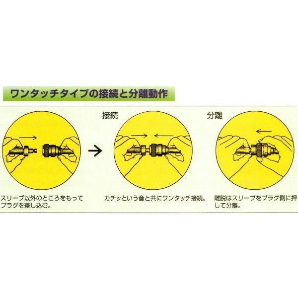 小池酸素工業 アポロコック プラグ 酸素用 AP-1 (φ6) ワンタッチ接続
