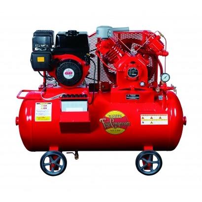 富士コンプレッサー 5.5kW 空冷二段圧縮エンジン搭載形コンプレッサ(単