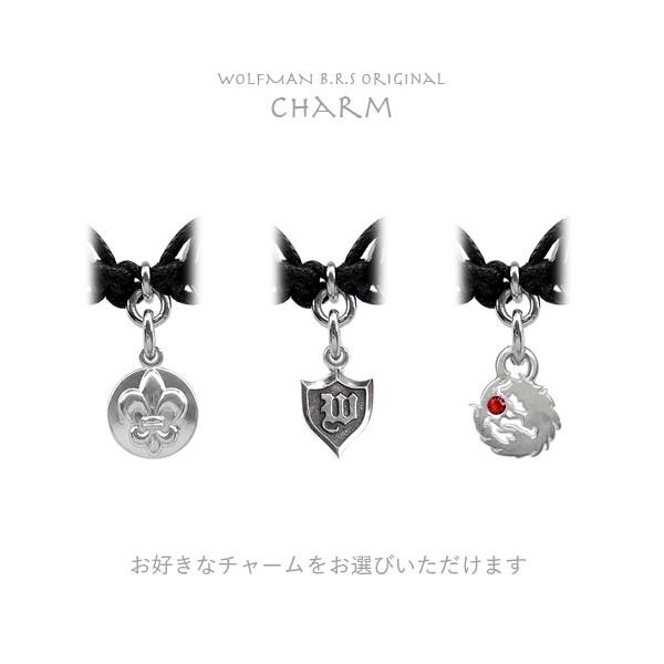 WOLFMAN B.R.S（ウルフマンBRS） 天然石/ストーンブレスレット/レッド 