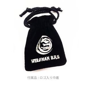 ウルフマン ウルフマンbrs WOLFMAN B.R.S[ ネックレス ]トリプルスターウルフｗ/ムーン×クローチタンペンダントの画像