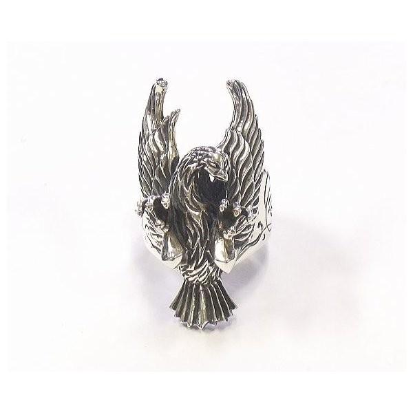 シルバーアクセサリー シルバー925  シルバー リング/指輪 プレイヤーフェザーリング狼 ウルフ ウルフマンbrs WOLFMAN B.R.S ウルフマンブラザーズ wolfmanbrsの画像