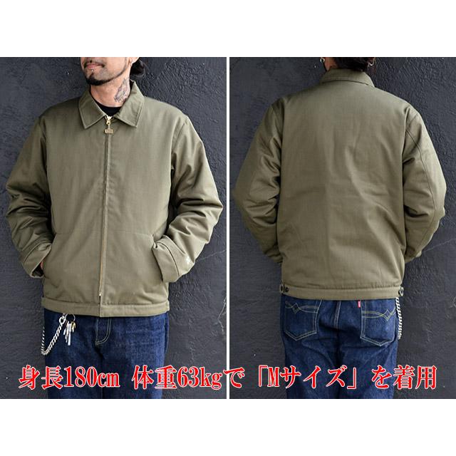 BLUCO UNCROWD ボンバージャケット BLUCO WORK GARMENT(ブルコ) オンブレチェックボンバージャケット