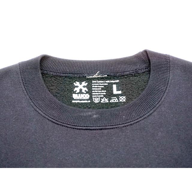 全4色【BLUCO/ブルコ】2023AW「Sweat Shirts”Embroidery”/スウェット