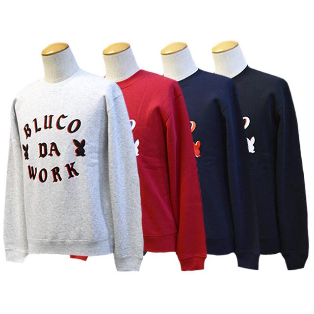 全4色【BLUCO/ブルコ】2023AW「Sweat Shirts”DA”/スウェットシャツ”DA”」(1211)(BWG/UNCROWD/アンクラウド/アメカジ/ハーレー/バイカー/ウルフパック) |  | 01