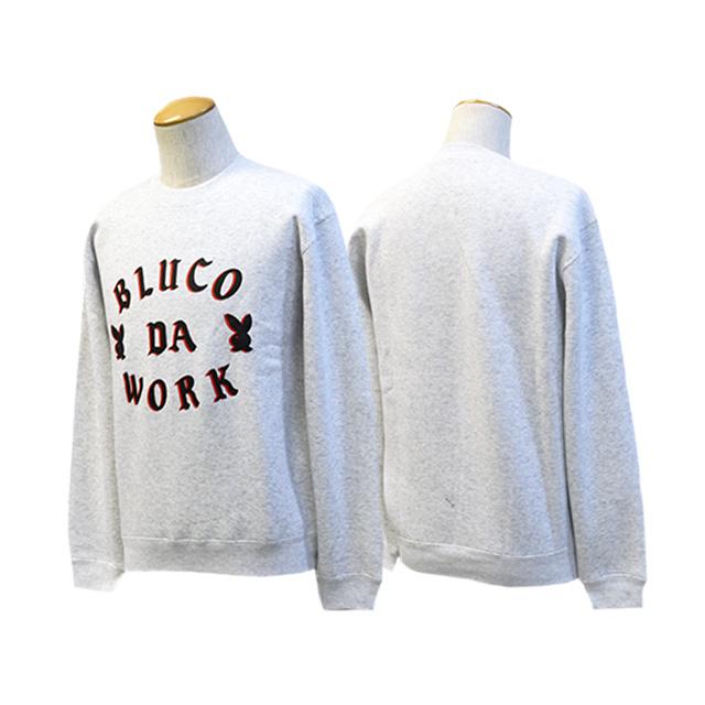 全4色【BLUCO/ブルコ】2023AW「Sweat Shirts”DA”/スウェットシャツ”DA”」(1211)(BWG/UNCROWD/アンクラウド/アメカジ/ハーレー/バイカー/ウルフパック) |  | 02