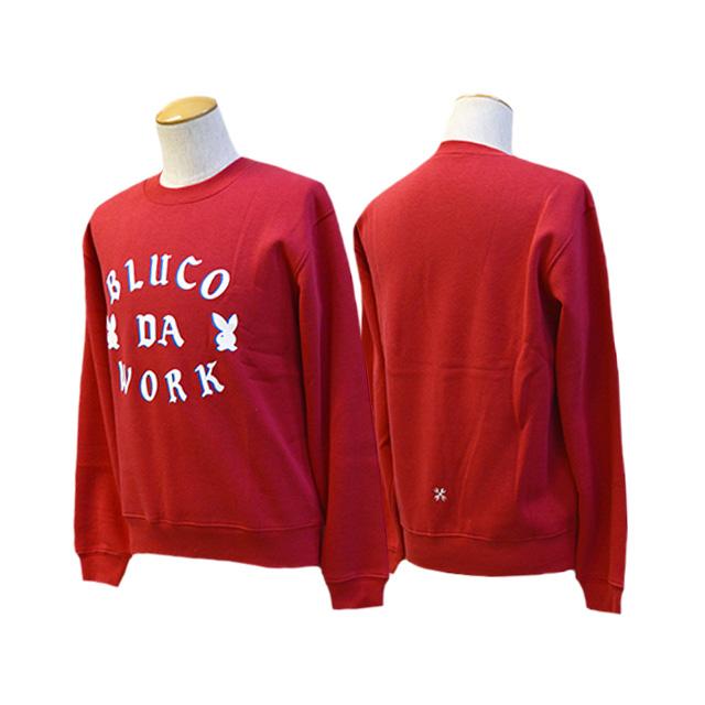 全4色【BLUCO/ブルコ】2023AW「Sweat Shirts”DA”/スウェットシャツ”DA”」(1211)(BWG/UNCROWD/アンクラウド/アメカジ/ハーレー/バイカー/ウルフパック) |  | 03