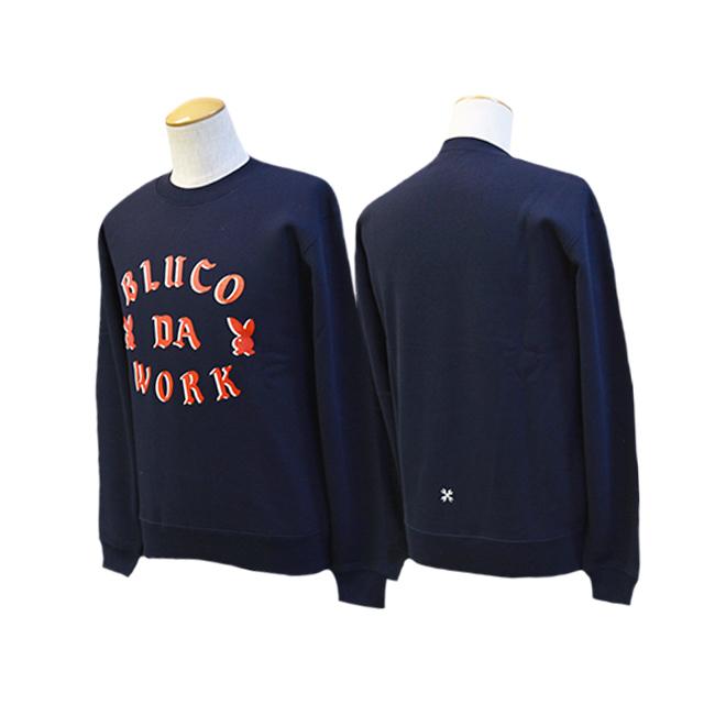 全4色【BLUCO/ブルコ】2023AW「Sweat Shirts”DA”/スウェットシャツ”DA”」(1211)(BWG/UNCROWD/アンクラウド/アメカジ/ハーレー/バイカー/ウルフパック) |  | 04