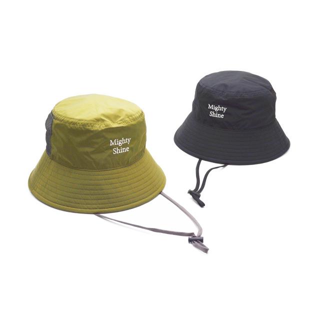 全2色【Mighty Shine/マイティーシャイン】2024AW「Back Mesh Bucket Hat/バックメッシュバケットハット」(1242004)(THE FAT HATTER/ザ ファットハッター) |  | 01