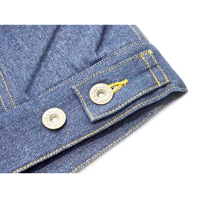 全2色【BLUCO/ブルコ】2023AW「Denim Boa Riders Jacket/デニム