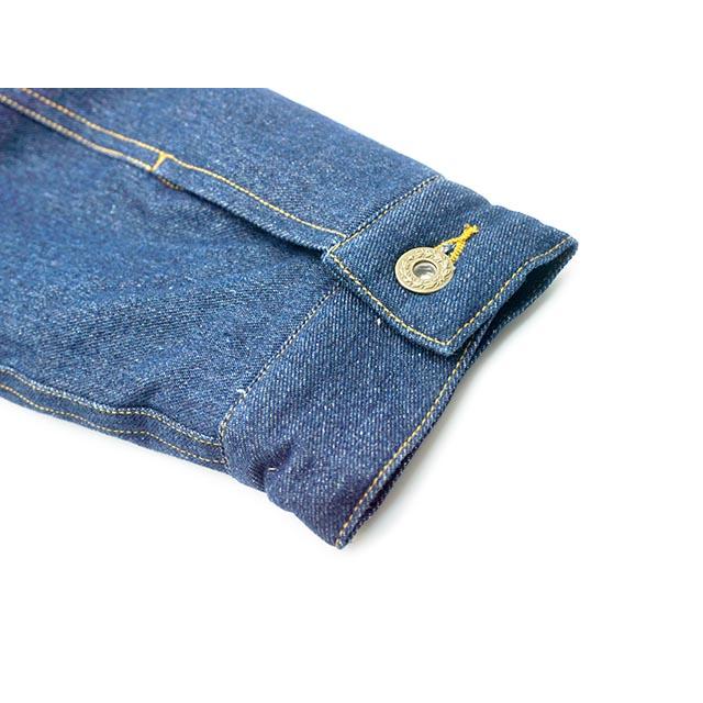 全2色【BLUCO/ブルコ】2023AW「Denim Boa Riders Jacket/デニムボア