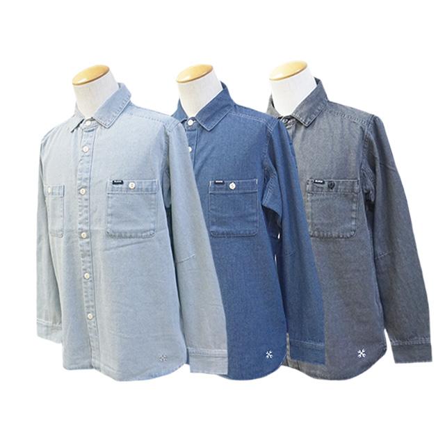 50% OFF)全3色【BLUCO/ブルコ】2024AW「8oz Denim Work Shirts/8oz