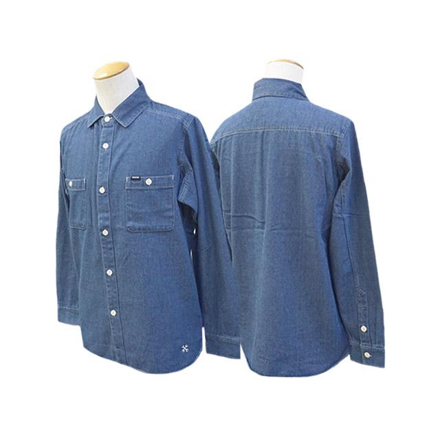50% OFF)全3色【BLUCO/ブルコ】2024AW「8oz Denim Work Shirts/8oz