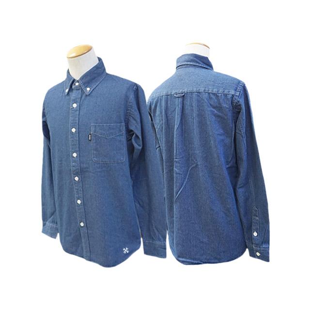 50% OFF)全3色【BLUCO/ブルコ】2024AW「8oz Denim B/D Shirts/8oz