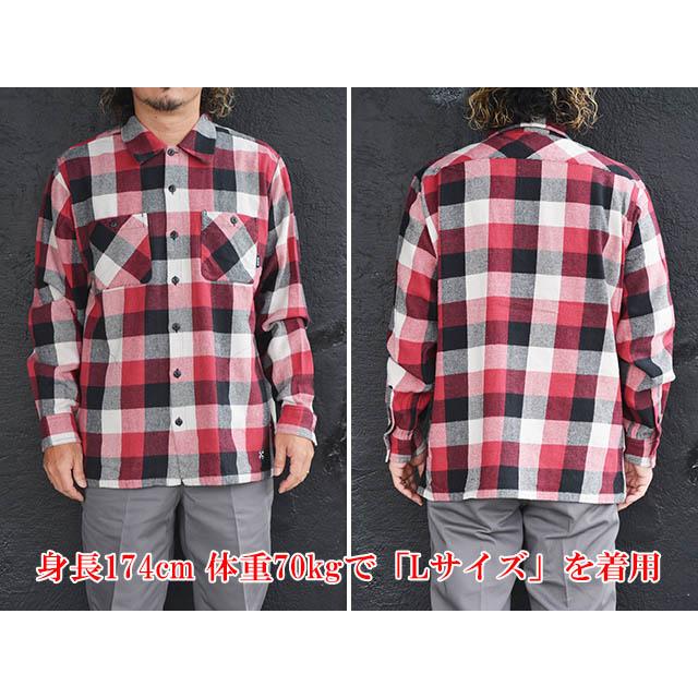 全3色【BLUCO/ブルコ】2024AW「Buffalo Check flannel Shirts