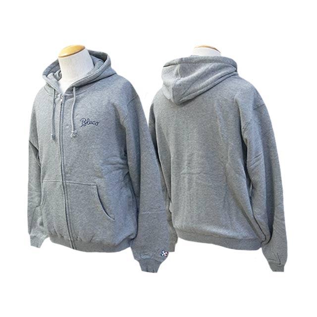 全3色【BLUCO/ブルコ】2024AW「Heavy Pile Sweat Zip Hoodie