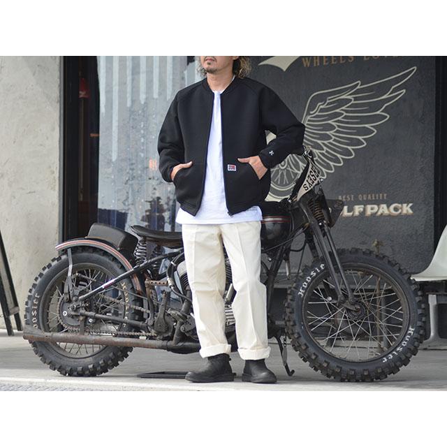 全3色【BLUCO/ブルコ】2024AW「Bonding Knit Track Jacket