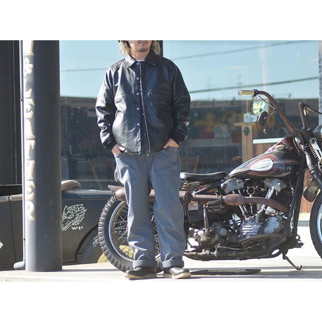 全2色【BLUCO/ブルコ】2024AW「Leather Coach Jacket/レザー 全2色【BLUCO/ブルコ】2024AW「Leather Coach Jacket/レザー