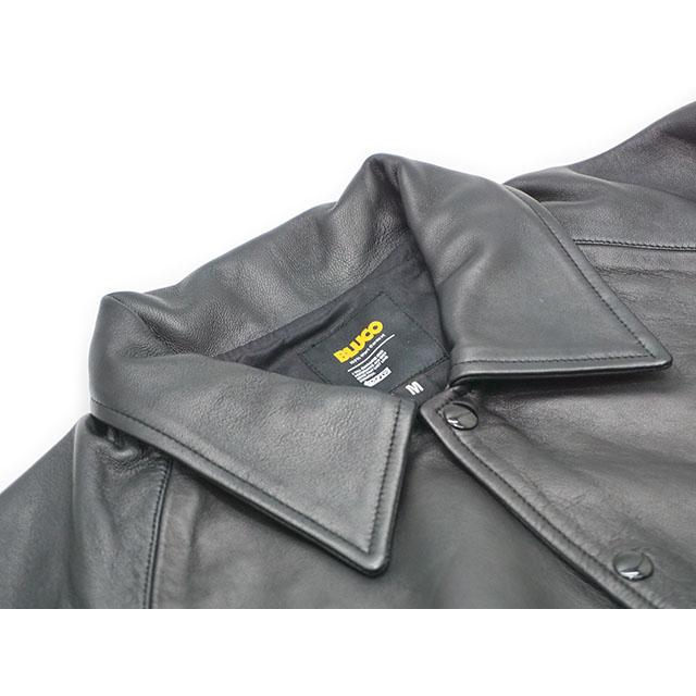 全2色【BLUCO/ブルコ】2024AW「Leather Coach Jacket/レザー 全2色【BLUCO/ブルコ】2024AW「Leather Coach Jacket/レザー