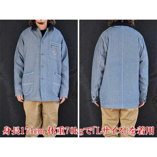 BLUCO/ブルコ】2024AW「Lining Coverall/ライニングカバーオール BLUCO/ブルコ】2024AW「Lining Coverall/ライニングカバーオール