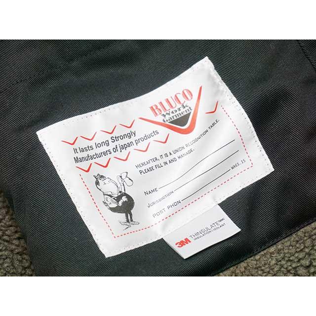 全4色【BLUCO/ブルコ】2024AW「Winter Hooded Work Coat/ウィンター