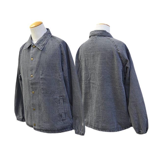 全2色【BLUCO/ブルコ】2025SS「12oz Denim Coach Jacket/12オンス
