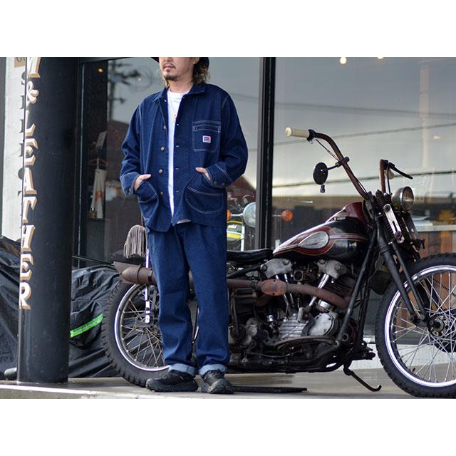 BLUCO カバーオール　デニムパンツ　セットアップ BLUCO/ブルコ】2025SS「12oz Denim Coverall/12オンスデニム